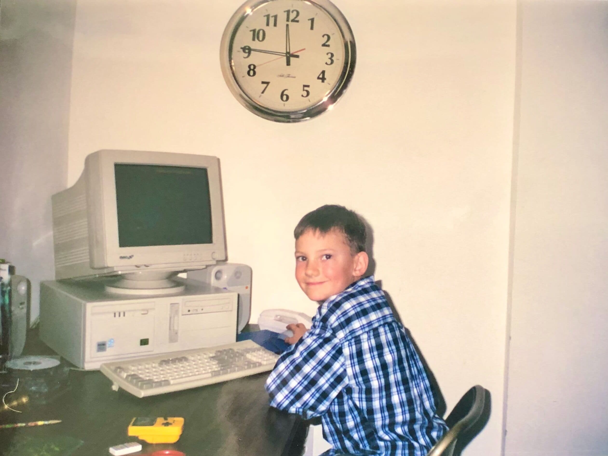 My childhood Dell back in 2001