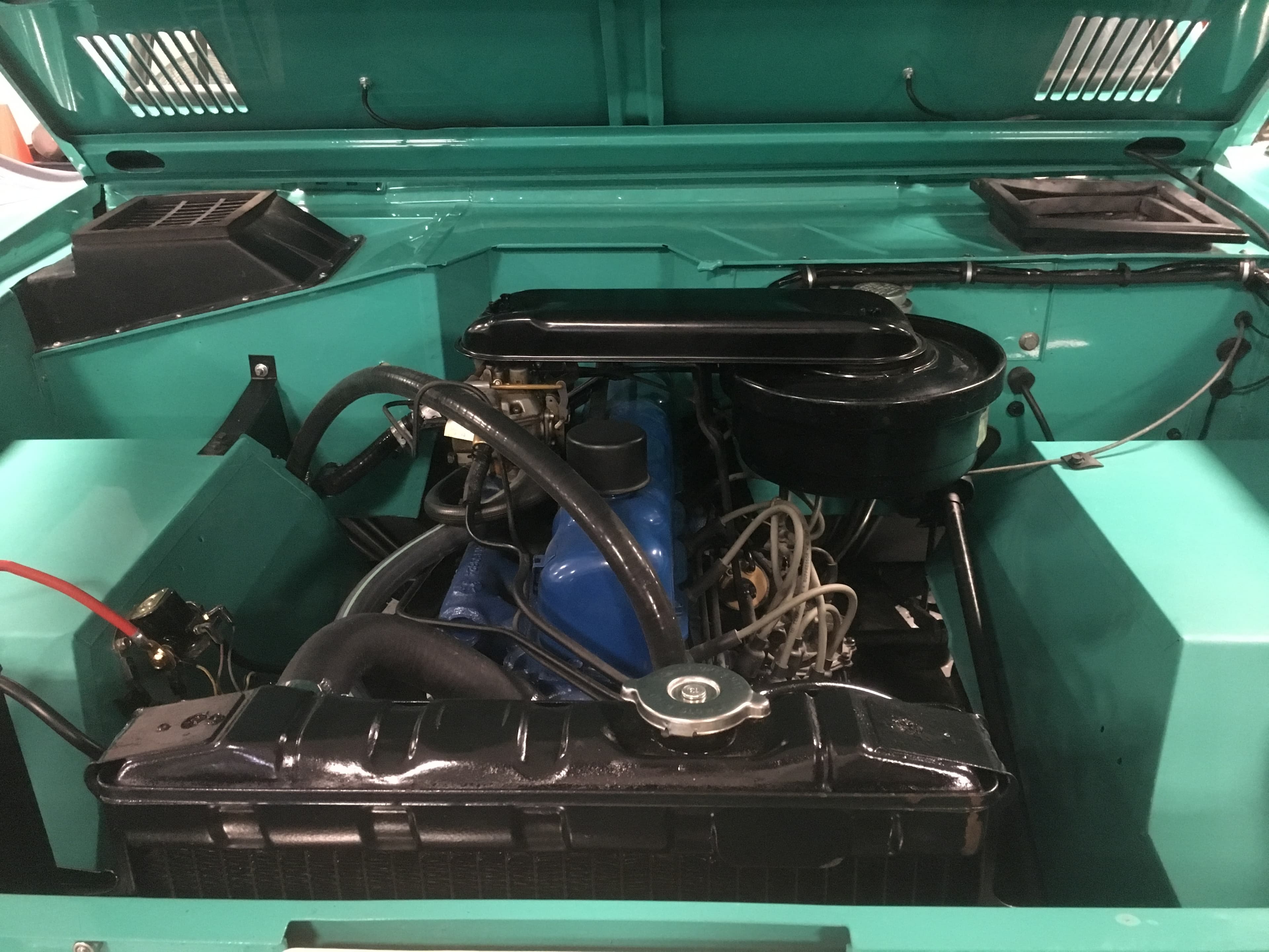 After: engine bay